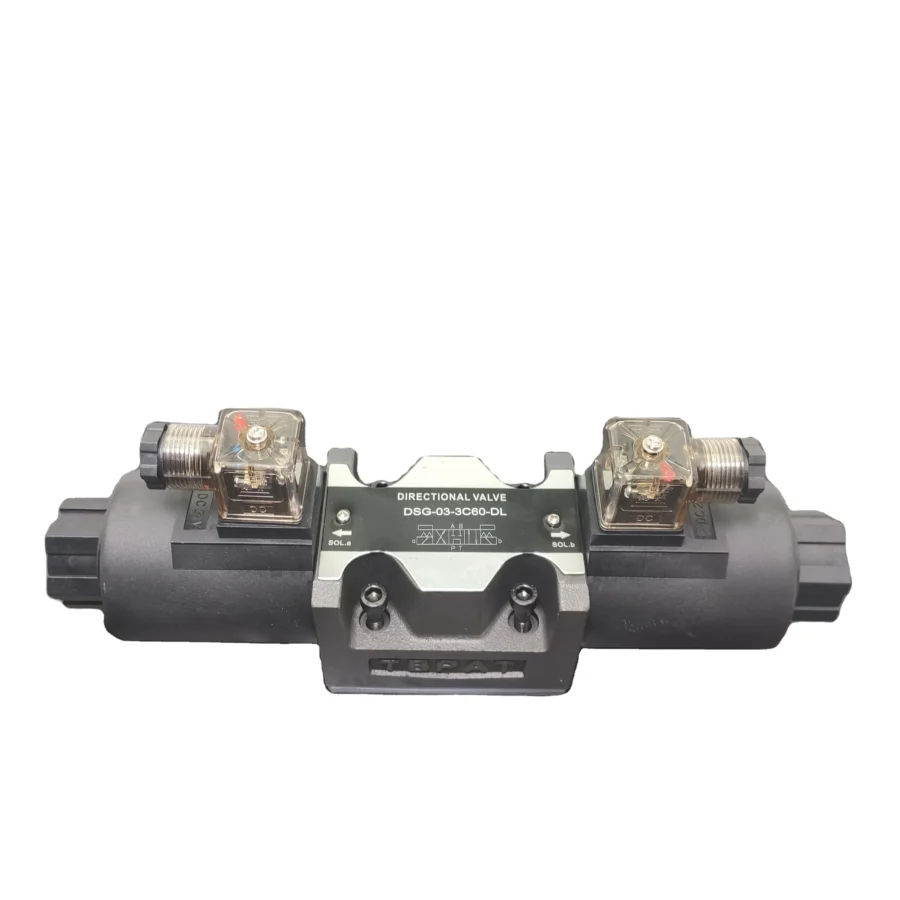 DSG 12V 24V Series DSG-03-3C60-DL DSG-02-3C60-DC24V Hydraulic Solenoid Directional Valve