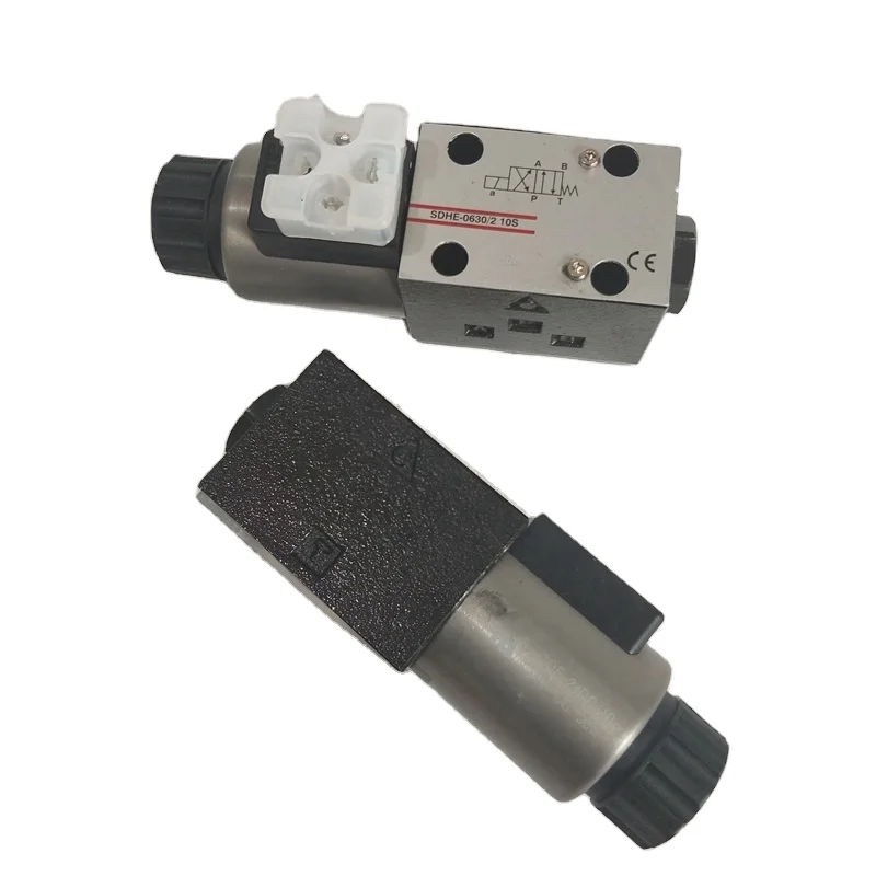 HZGO DHI SDHE DH DHE Series SDHE-0630/2-X24DC SDHE-0630/2-10S Hydraulic Directional Solenoid Valve