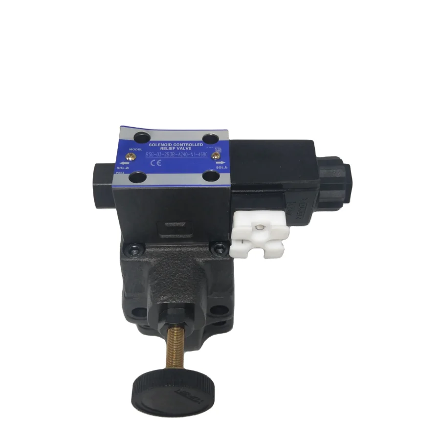 Pilot Operated Hydraulic Solenoid Controlled Relief Valve BSG-03-2B3B-A240-N1-4680 BSG-03 BSG-06 BSG-10 BST-03