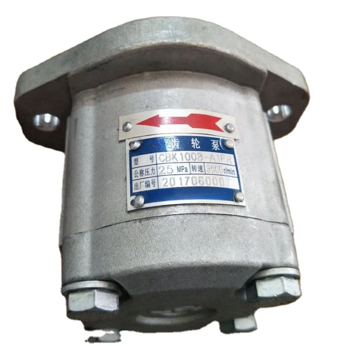 CBK1004 CBK1006 CBK1008 CBK1010 Series Forklift Hydraulic Gear Pump CBK1008-A1FR CBK1012-B4FR