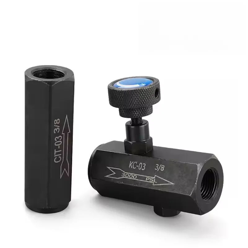 CIT KC Hydraulic One-way Flow Control Throttle Valve KC-04 KC-06 KC-08 KC-03 KC-02 CIT-03